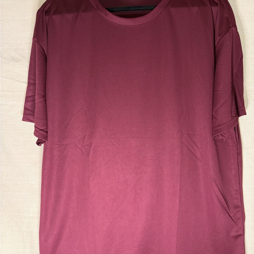 Classic Burgundy Short Sleeve Tee